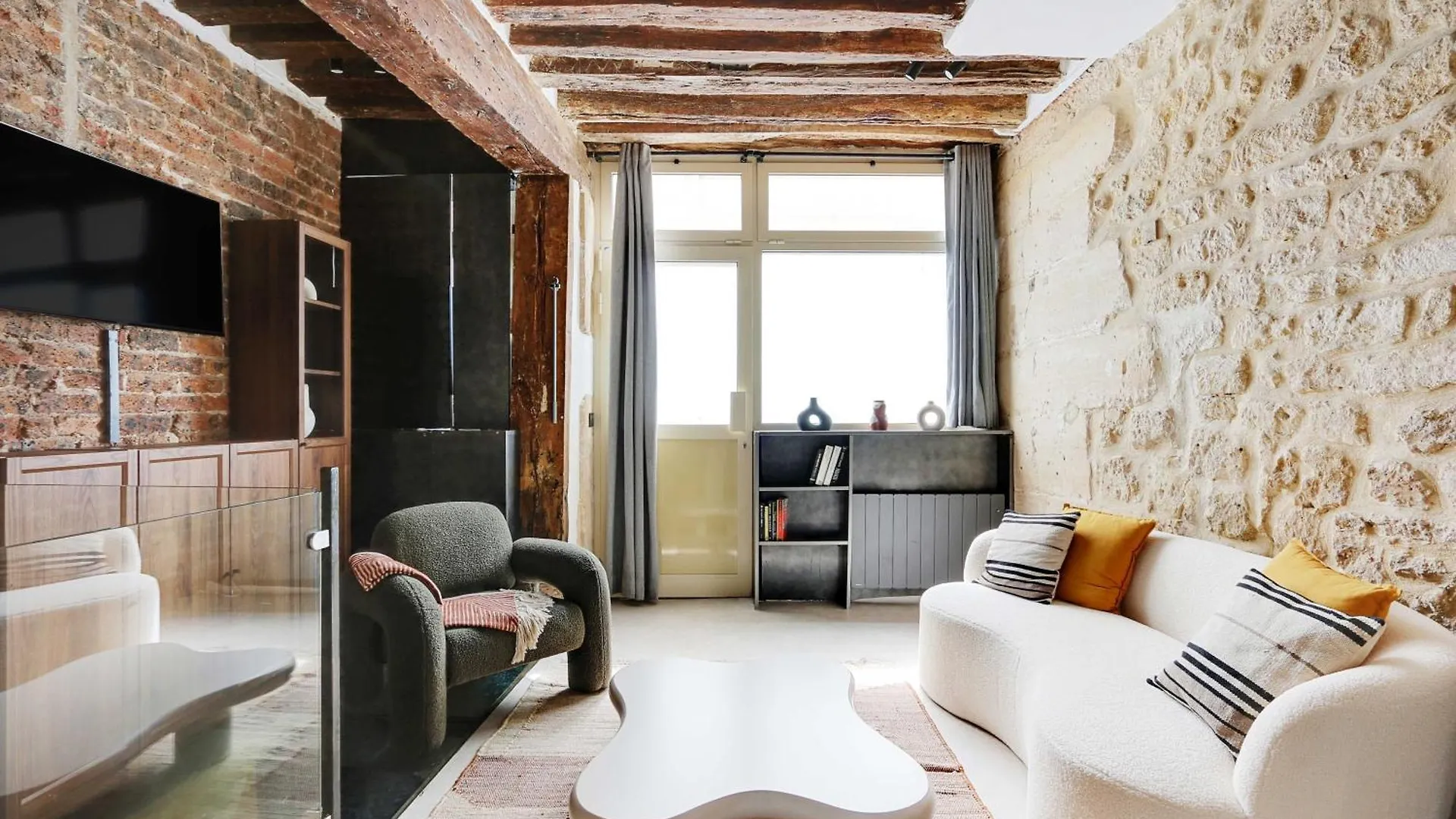 Refinement & Parisian Charm - Marais Lägenhet 0*, Paris Frankrike